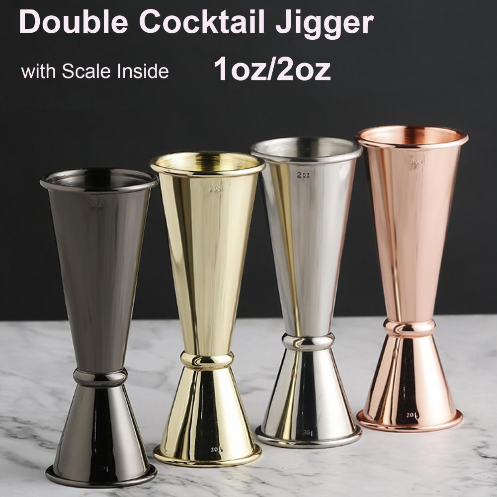 Spirit Measure Jigger - 1oz 2oz Nowy podwójny design miarki