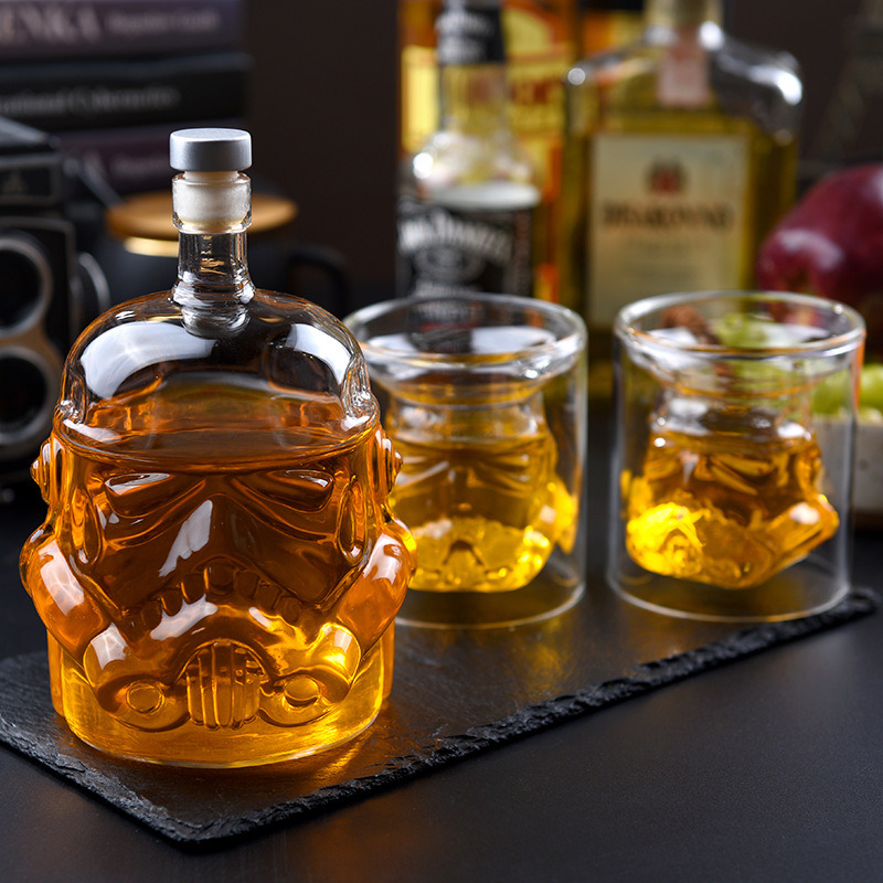 Whiskey Stone Set - Zestaw kieliszków do wina Storm Trooper
