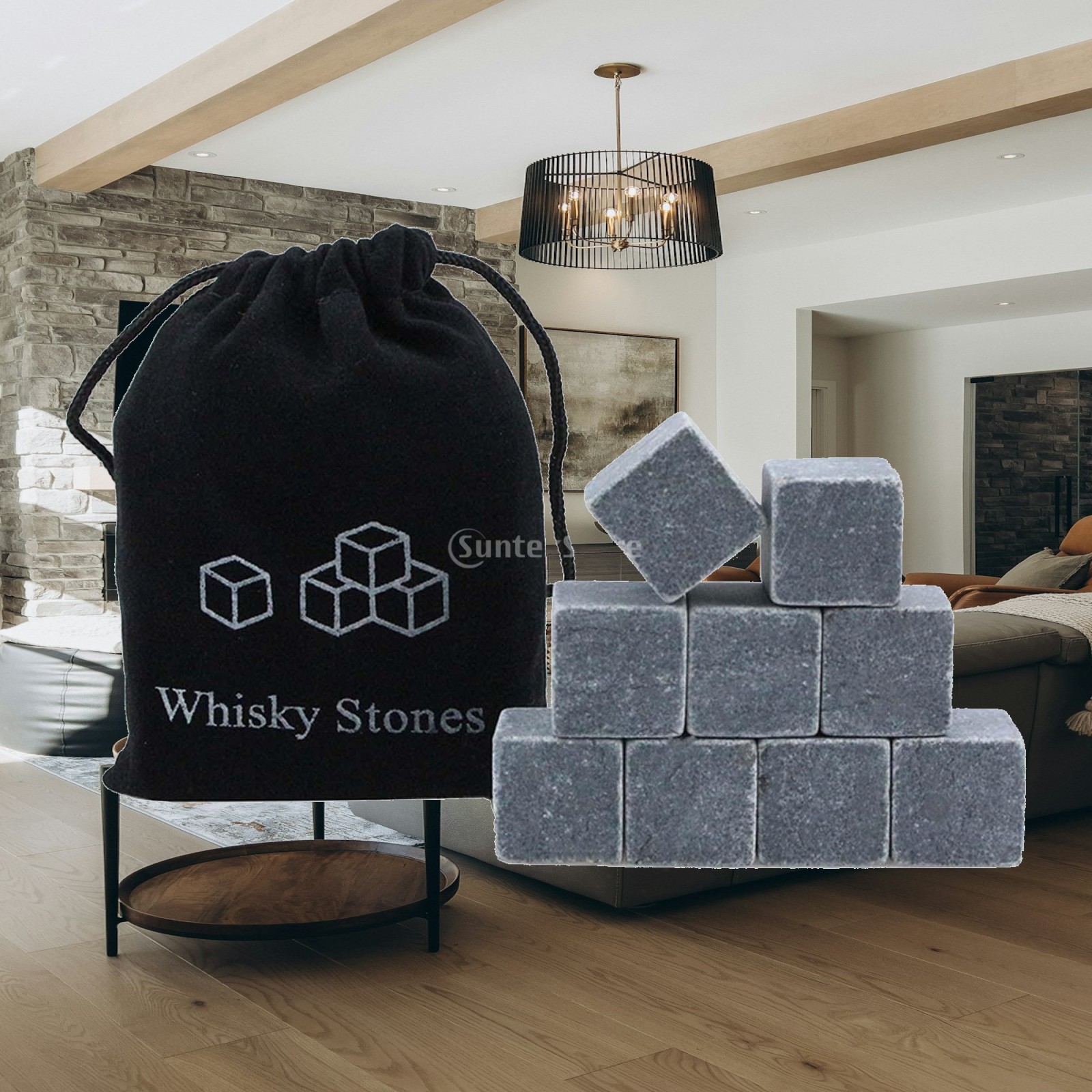 9 szt. Kamieni do whisky wielo – Whiskey Stone Set recenzja i cena