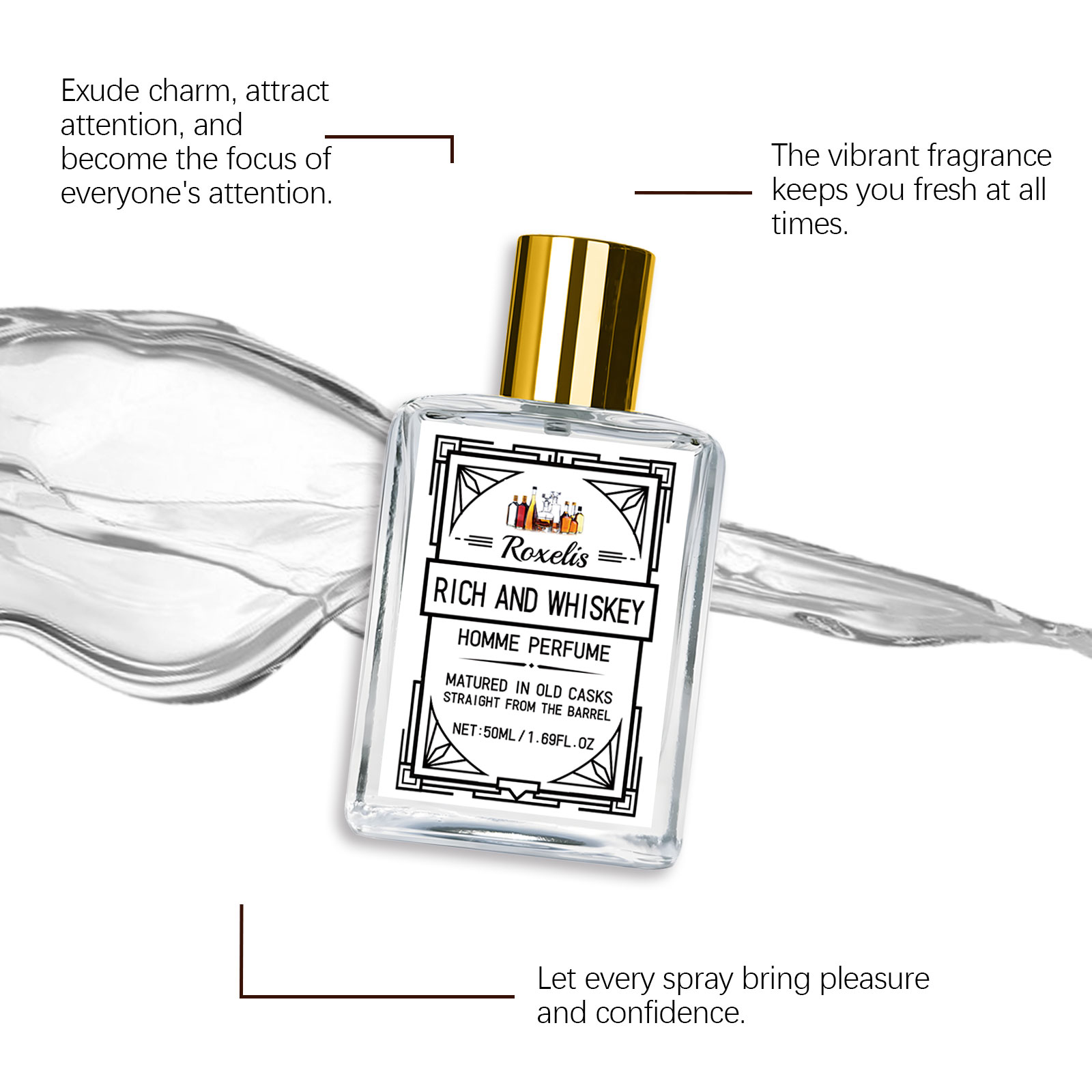 Roxelis 50ml Charm Whisky Perf – Wine&Beer Help recenzja i cena